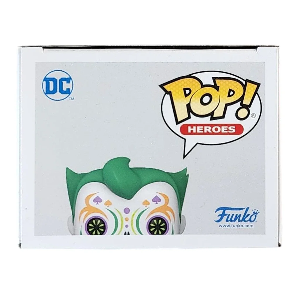 Funko Pop! Vinyl: The Joker DC Super Heroes Dia de Los Muertos #414 Figure New